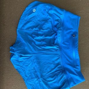 Size 2 Lulu Lemon shorts. Lightly worn